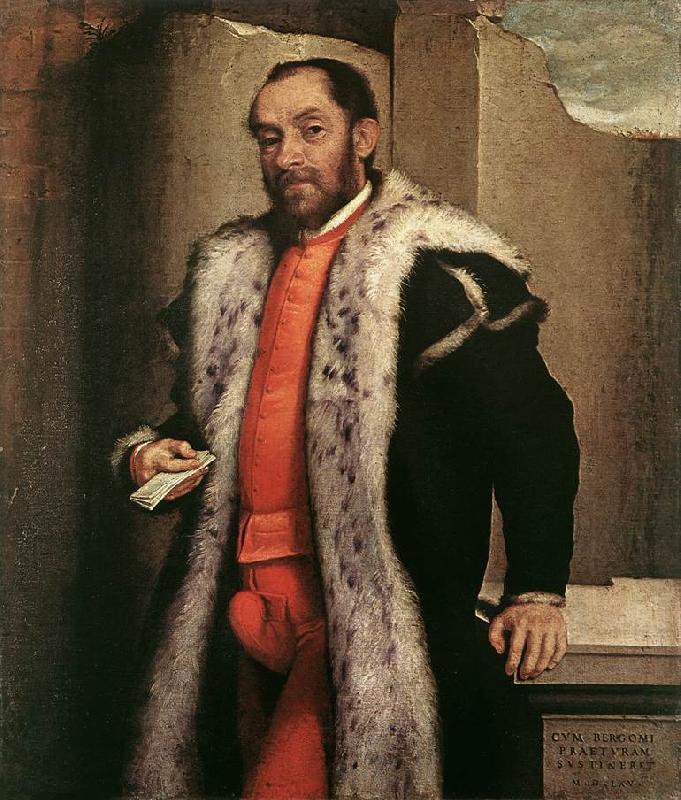 MORONI, Giovanni Battista Portrait of a Man sgy oil painting picture